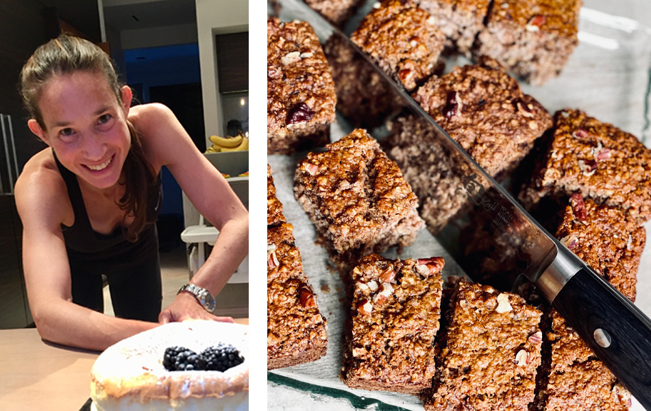 Gaby's Bakery - Apple, Banana & Maple Tray Bake