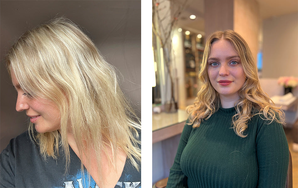 In the Chair - Real People Real Hair - Poppy Towers