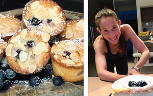Gaby's Bakery - Blueberry Frangipane & Oat Cookies